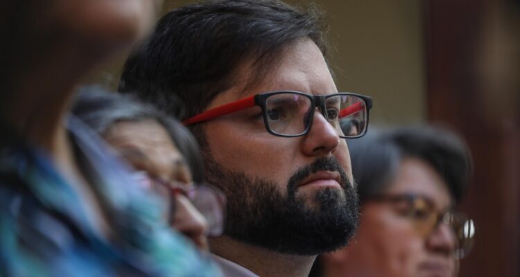 El presidente Gabriel Boric.