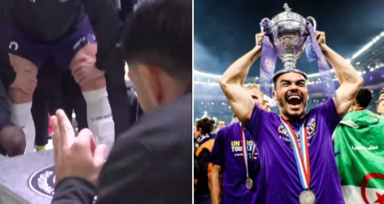 La potente arenga de Gabriel Suazo para el plantel de Toulouse en Europa League.