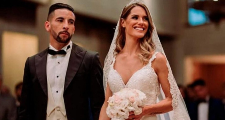 Gala Caldirola y Mauricio Isla