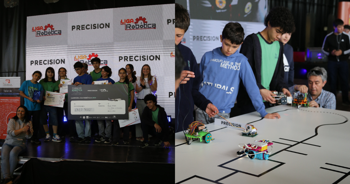 Estudiantes de 13, 14 y 15 años ganaron la Liga Nacional de Robótica y representarán a Chile en México