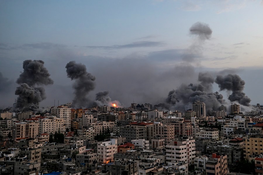Clases en la franja de Gaza