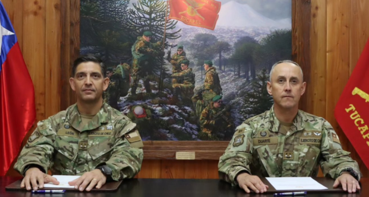 General Duarte asume como jefe de Defensa Nacional en La Araucanía