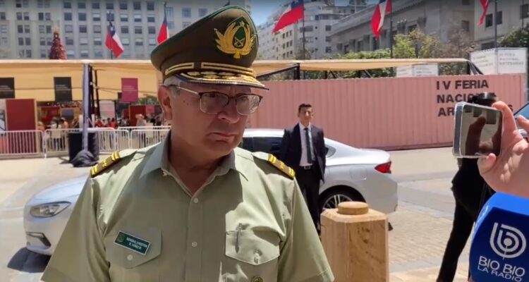 General Yáñez por carabinero suspendido en Lota