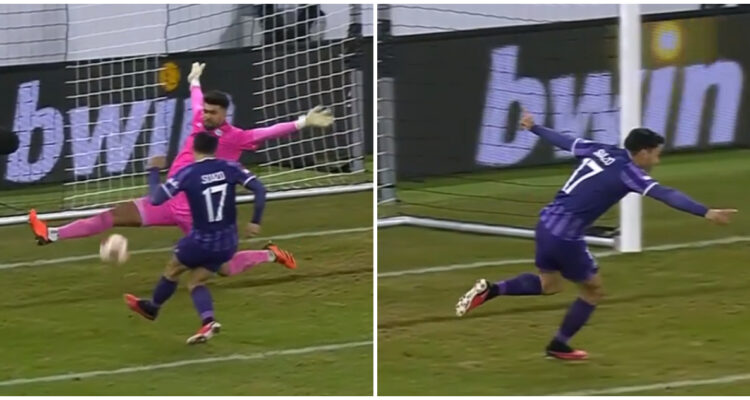 El gol de Gabriel Suazo en la Europa League