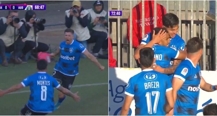 Goles de Huachipato ante Audax Italiano.