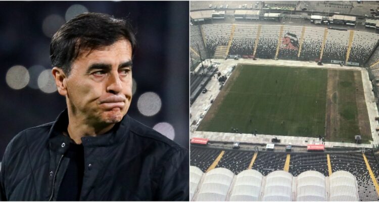 Gustavo Quinteros sobre el estado de la cancha del Estadio Monumental