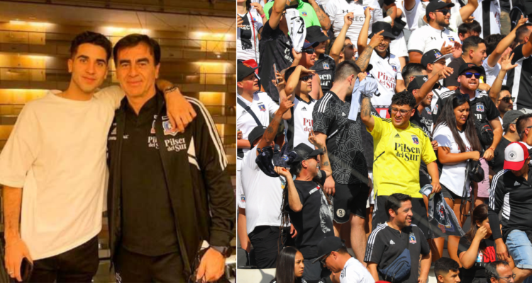 Sebastián Quinteros defendió a su padre de los hinchas de Colo Colo.
