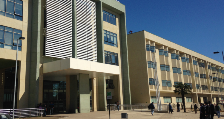 Frontis del Hospital de Los Ángeles