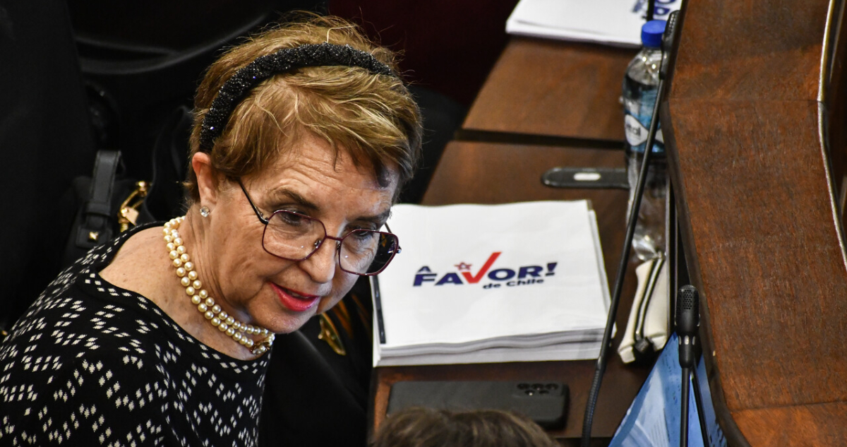Gloria Hutt (Evópoli) descarta pacto electoral con Republicanos tras fracaso en el Plebiscito