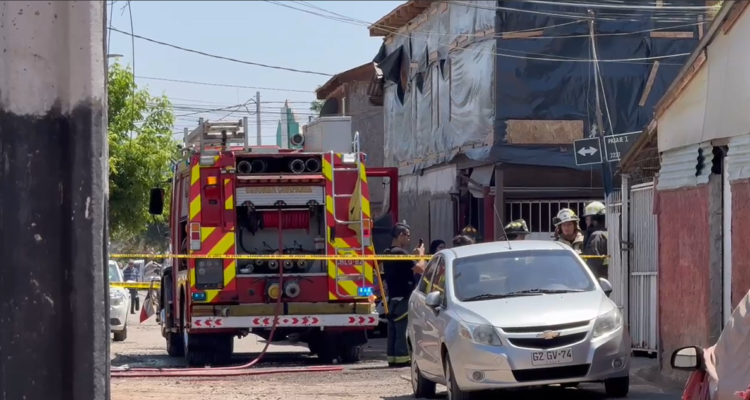 Captura de la calle de San Ramón donde ocurrió el incendio.