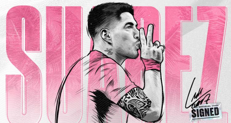 Luis Suárez es nuevo jugador del Inter de Miami.