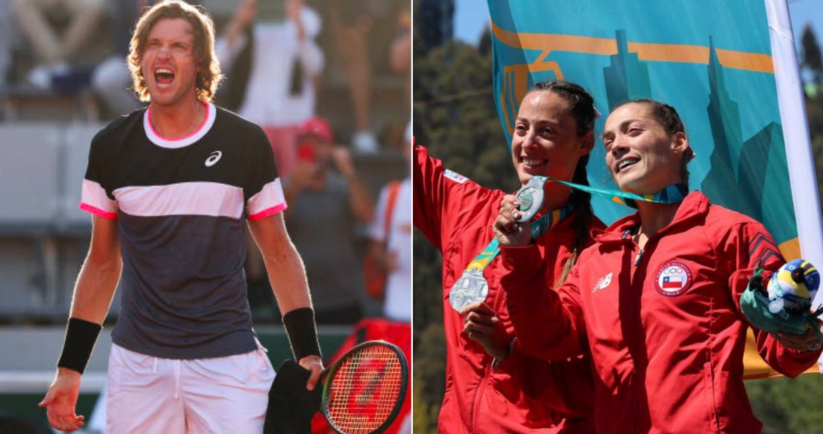 Nicolás Jarry y las mellizas Abraham ganaron el ‘Cóndor de Oro’ a Mejor Deportista del año 2023