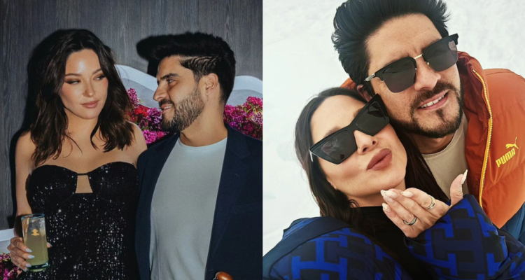 Kel Calderón junto a Renzo Tissinetti, su actual pareja