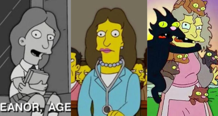 La Loca de los Gatos en Los Simpson