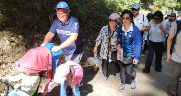 Más de 200 mil personas peregrinaron al Cerro La Virgen en Concepción