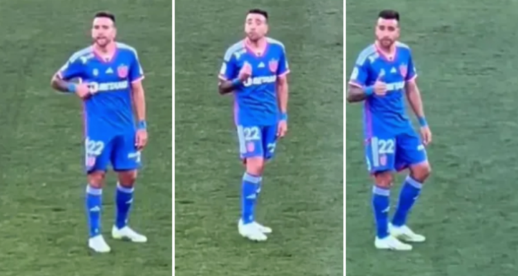 Sorprenden a Matías Zaldivia preguntando el resultado de Católica en pleno partido.