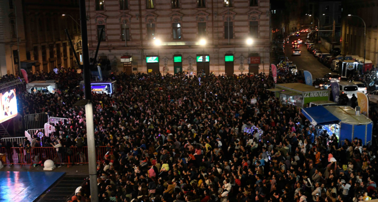 Imagen desde el aire de la “Mejor Fiesta de Chile”