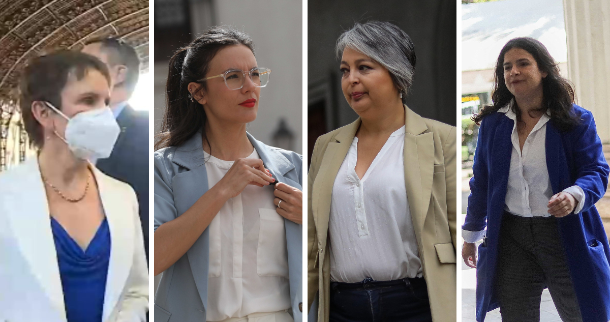 A la espera de resultados: ministros del Comité Político arriban a La Moneda para reunirse con Boric