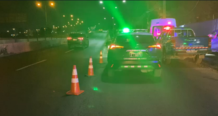 Motociclista muere tras accidente de tránsito en Quilicura