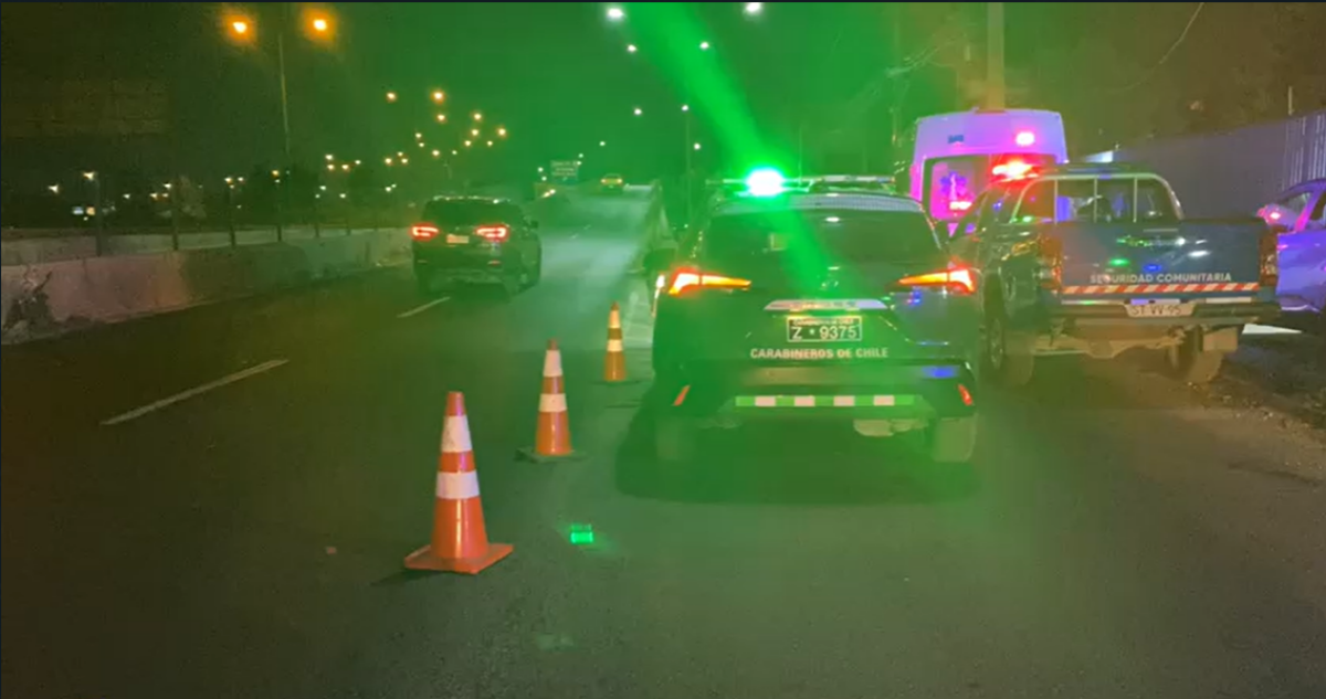 Motociclista muere tras accidente de tránsito en Quilicura