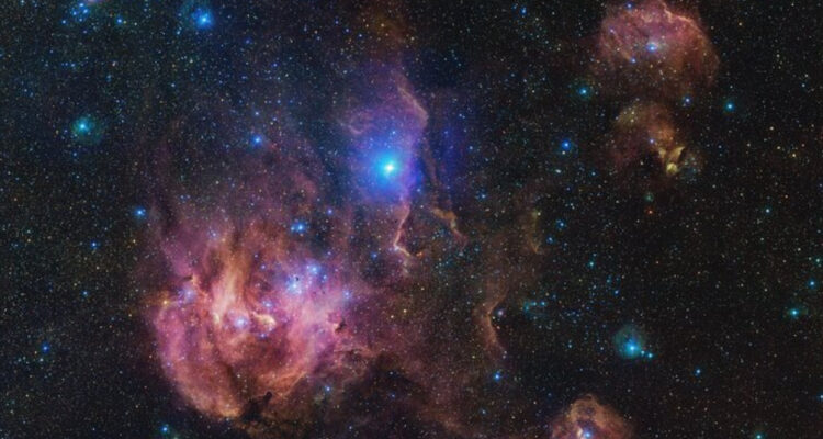 Captan desde Chile una vista inédita de la nebulosa del “Pollo Corredor” con 1.500 millones de píxeles