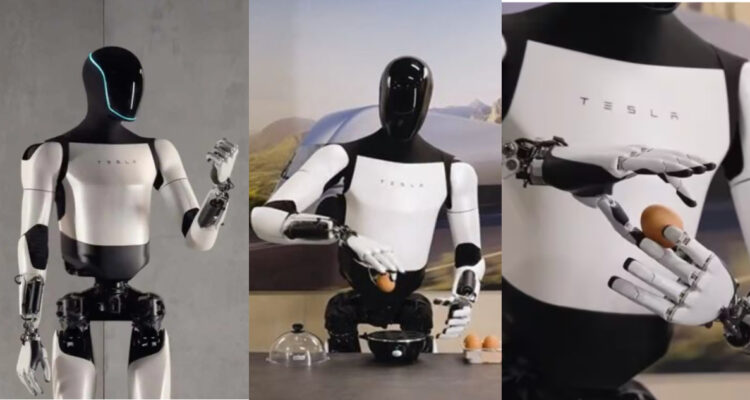 Elon Musk presentó nueva versión de su robot humanoide Optimus: puede manipular un huevo sin romperlo
