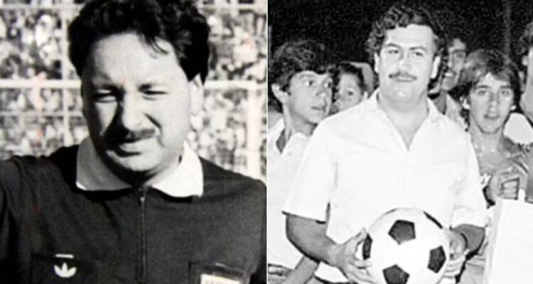 El árbitro chileno que huyó de Colombia y de Pablo Escobar por amenazas