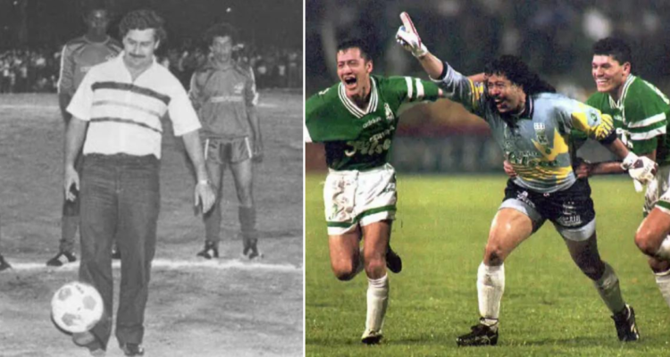 Pablo Escobar y su influencia en la Copa Libertadores de Atlético Nacional en 1989.