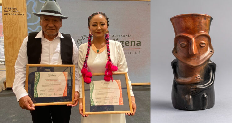 Padre e hija son los primeros cultores atacameños en recibir el Sello Artesanía Indígena