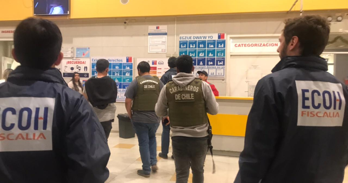 Pareja fue baleada en Copec de Ruta 78 hombre murió y mujer fue herida