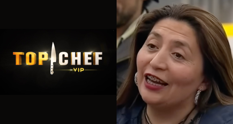 Logo de Top Chef VIP (Izquierda) y Pincoya, Jennifer Galvarini, en Gran Hermano
