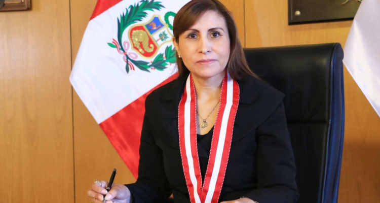 La Fiscal General de Perú, Patricia Benavides