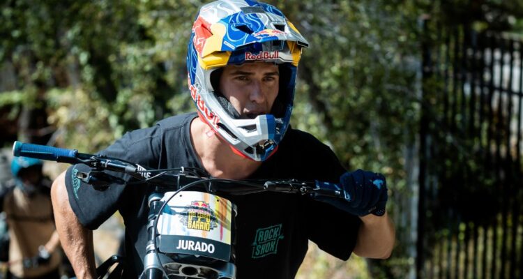 Pedro Burns, campeón en el Open Shimano de downhill