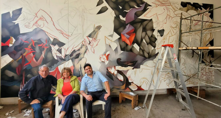 Polémica por Caso Convenios y cierre de Procultura deja sin pago a Mario Toral por mural en Lota