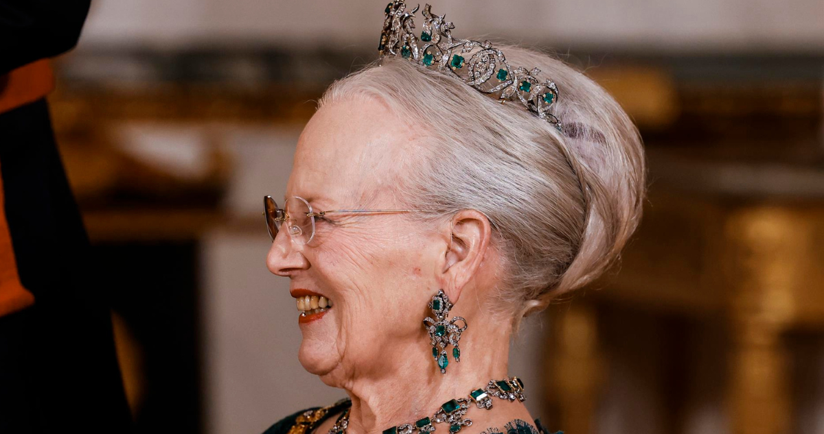 Imagen de la reina Margarita II de Dinamarca