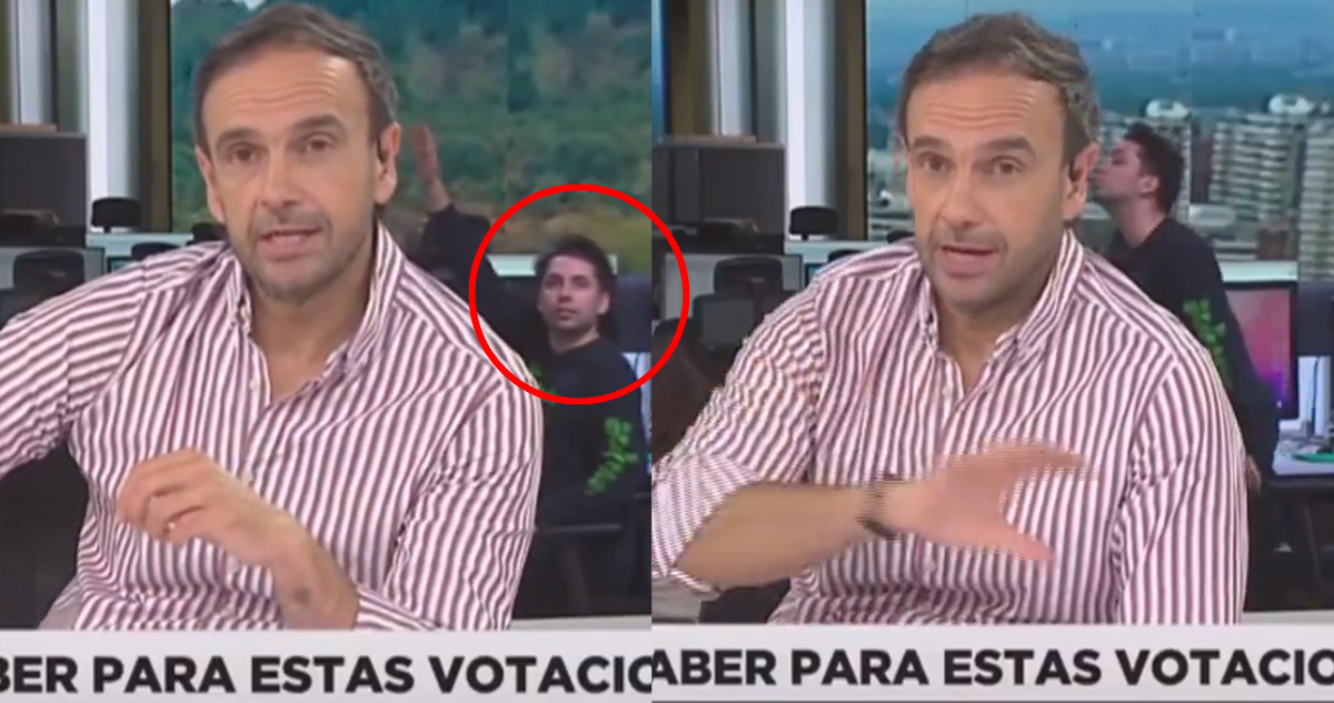 El poco notado “troleo” en vivo de Fabrizio Copano a Rodrigo Sepúlveda durante Meganoticias