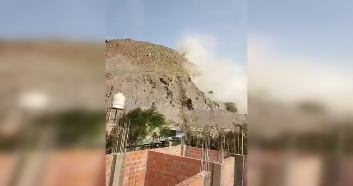 Fuerte sismo de magnitud 6,0 remece Arequipa y provoca deslizamientos de tierra
