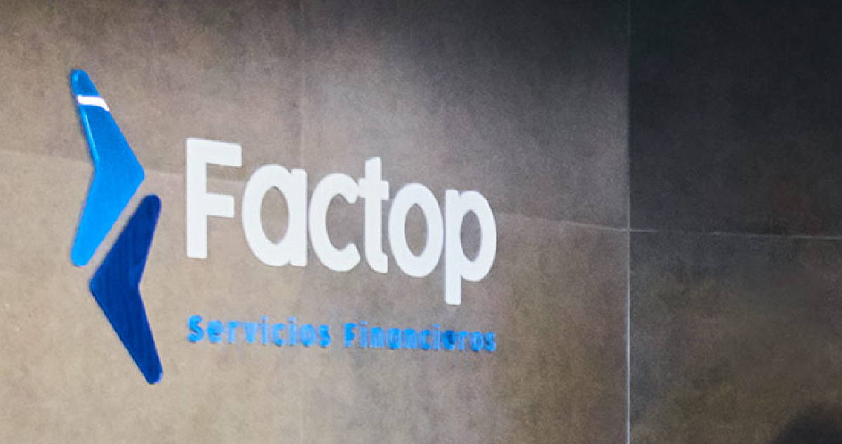 Sitio web Factop Servicios Financieros.