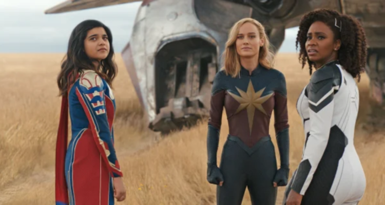 Fotografía de la película The Marvels de Disney