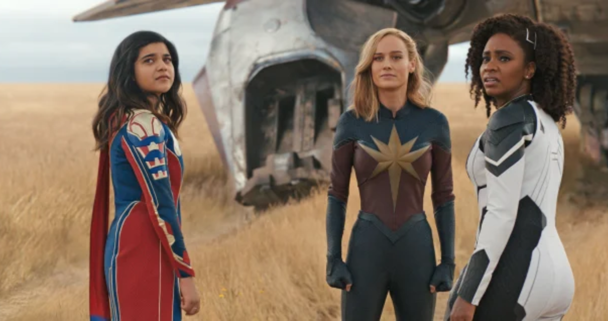 Fotografía de la película The Marvels de Disney