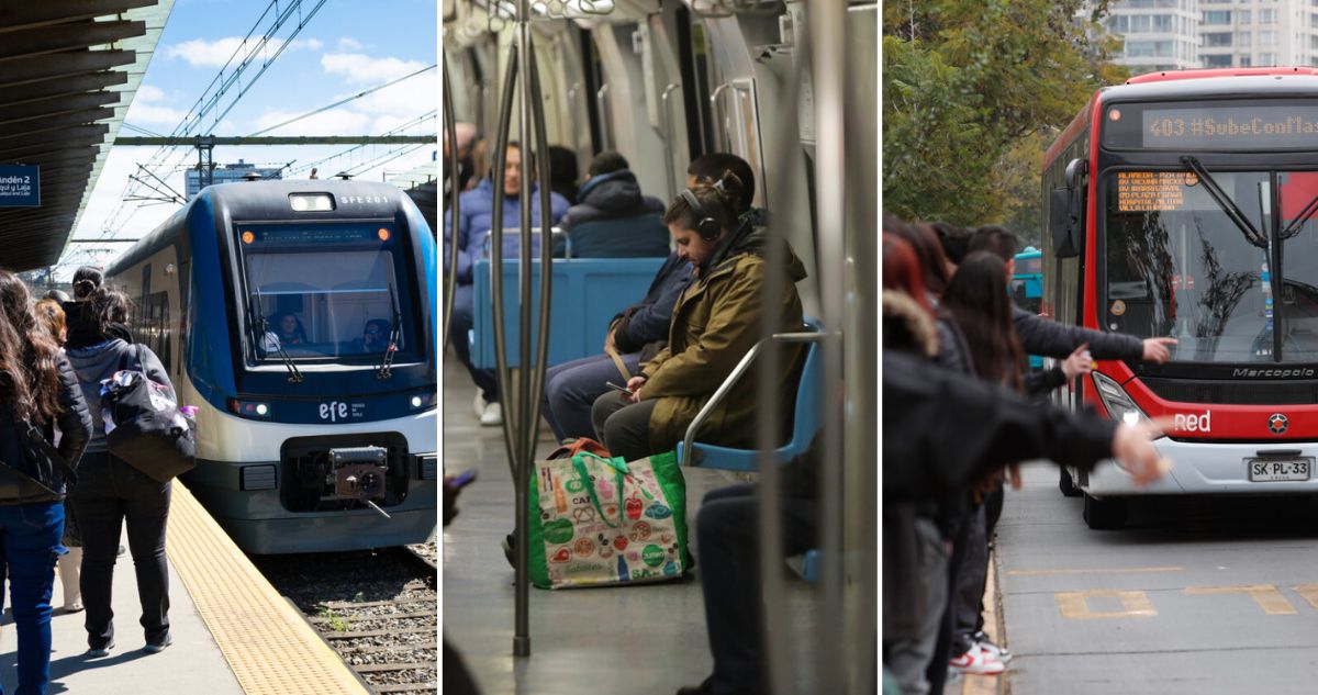 Gobierno informa que servicios de Metro y EFE serán gratuitos durante plebiscito constitucional