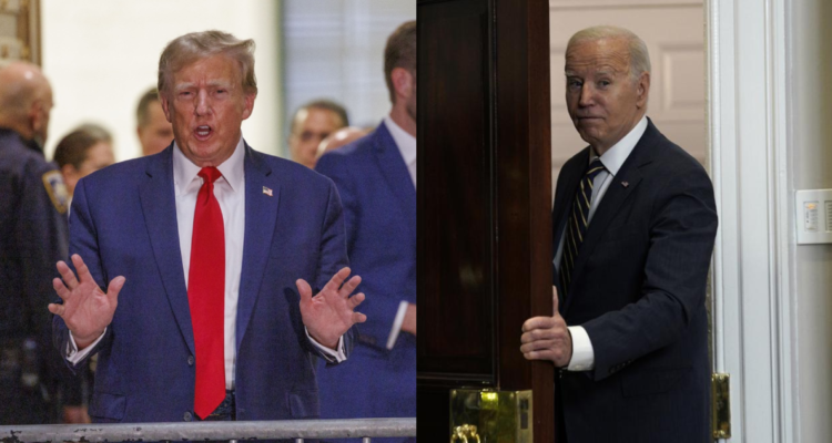 Donald Trump y Joe Biden.