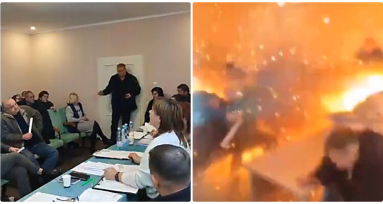 explosión en Ucrania