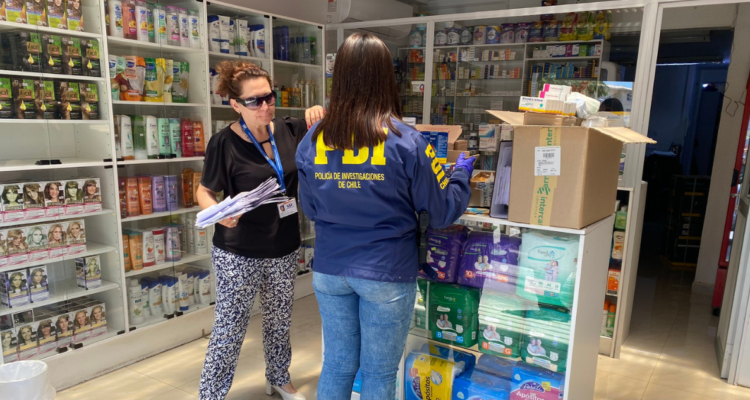 venta ilegal de fármacos Arica