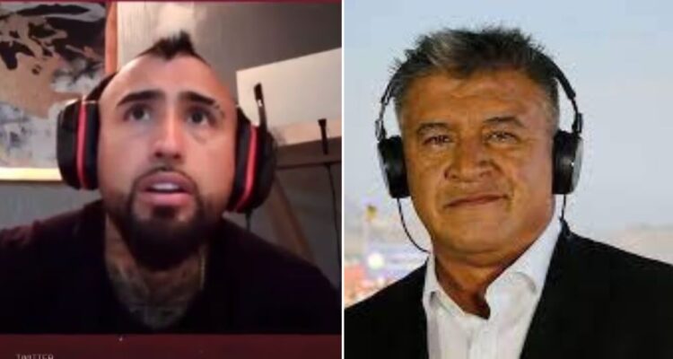 Vidal cargó contra Borghi por comentario repetido en partido de Colo Colo: “Está hablando puras hueás”