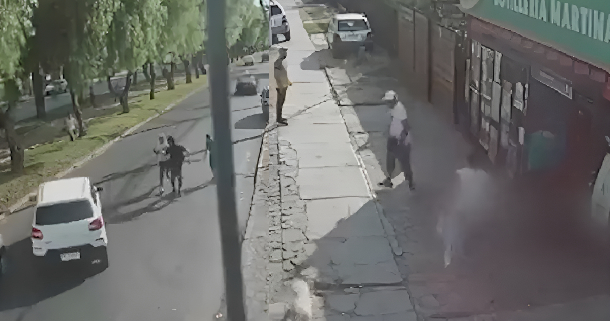 Video registra brutal golpiza que tendría relación con asesinato de mujer de 19 años en Cerrillos