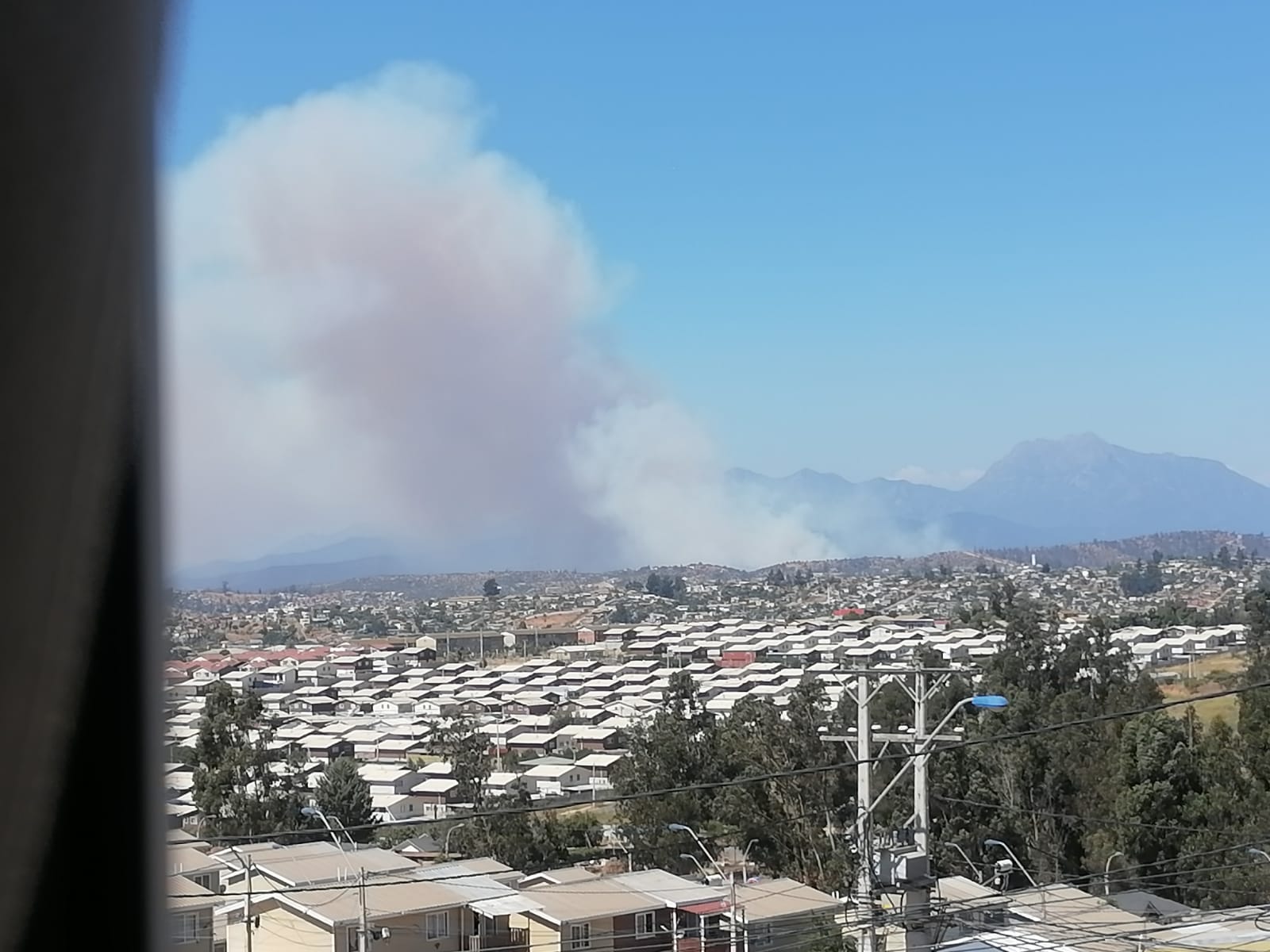 Incendio en Villa Alemana