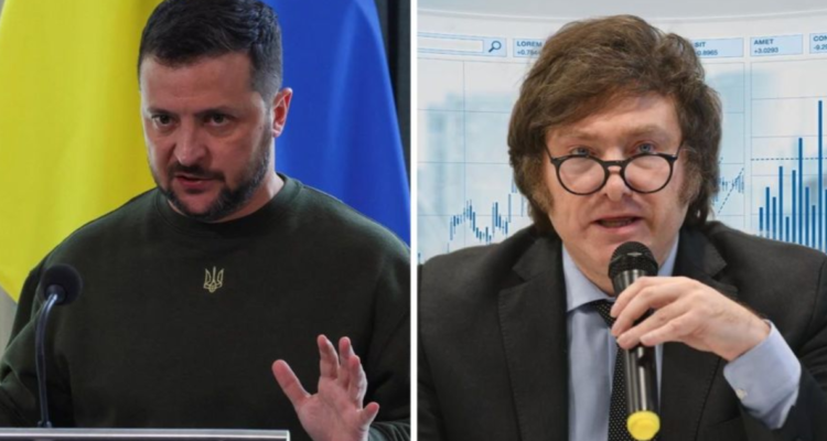 Zelenski llega a Argentina para participar en la asunción de Milei