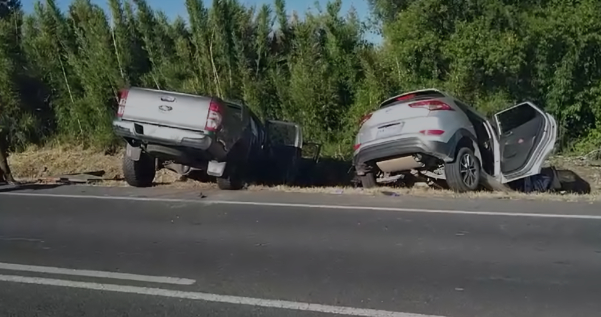 Lactante de 7 meses fallece tras accidente en ruta Villarrica-Freire: hubo 7 lesionados