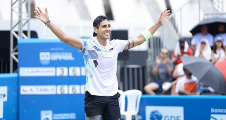 Alejandro Tabilo logra un triunfazo ante Botic Van de Zandschlup y desafía a Cameron Norrie.